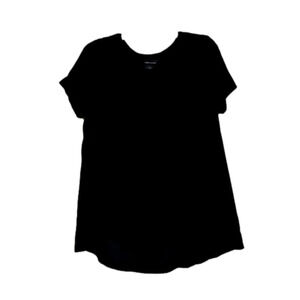 BLACK velour top from Lord and Taylor